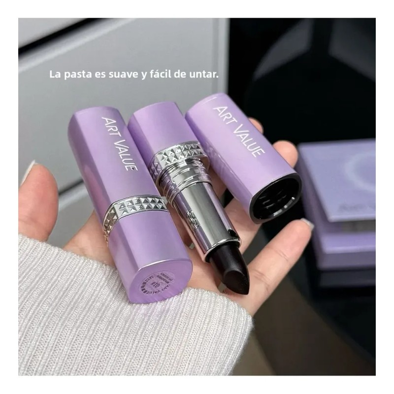 Set De Labiales Art Value Mate Terciopelo Otoño, Larga Durac