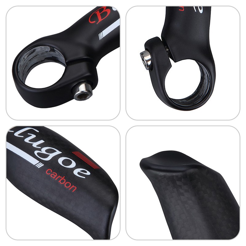 Cycle Bike Bar Ends Carbon Fiber MTB Mountain Bike Bicycle