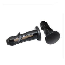 2PCS Wheelie Bin Lid Hinge Pins Plastic Wheelie Bin Hinge Pin 65mmx20mm Compatible with Otto/ESE Fit for 120L/ 240L Wheelie Bin Hideaways for Household and Commercial Wheelie Trash Bins Black