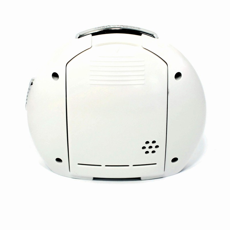 Atlanta 1967-0 Children's Alarm Clock without Ticking Analogue White, White,