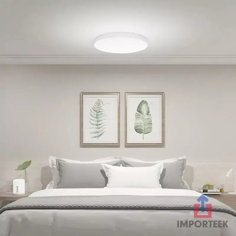 Importeek 3pz Lampara Techo Luz Led Moderna Sobreponer Empotrable 24w