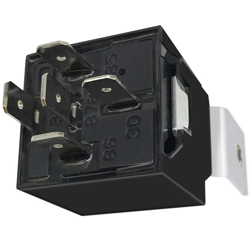 irhapsody Relay 12V 5-pin 40/30AMP Automotive Relay Kit, SPDT 5-Prong