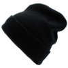 CUFFED PLAIN SKULL BEANIE HAT / CAP | Winter Unisex