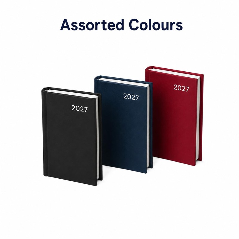2027 Pocket Diary Week To View – Small Hardback Pocket