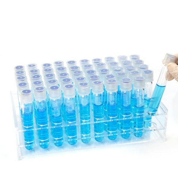 ALWSCI 16X100mm Glass Test Tube, 10ml Glass Culture Tube, Rounded