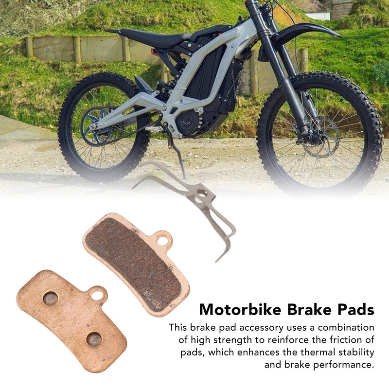 2PCs Motorcycle Brake Pads Front and Rear Replacement for Sur‑Ron