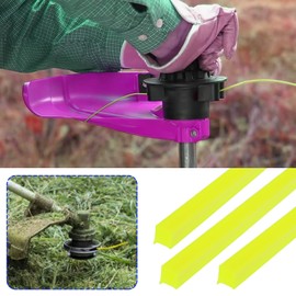 eMagTech Pack of 50 3 mm Nylon Line with Wheels, Suitable for Most Push Trimmers, Lawnmowers