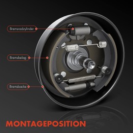 Frankberg Wheel Brake Cylinder Wheel Grinder Brake Cylinder Locking Cylinder Wheel Brake Cylinder Replacement # 7701041021