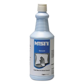 Misty R93012CT Secure Hydrochloric Acid Bowl Cleaner Mint Scent 32oz Bottle 12/Carton
