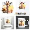 Giraffe Stickers, Peel & Stick Perfect for Mugs & Cups,