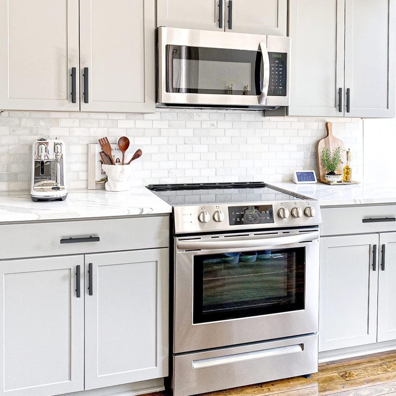 Ravinte 30 Pack Black Cabinet Pulls 3inch Matte Black Cabinet