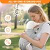 Lohofrnny Baby Carrier, Multifunctional Ergonomic Baby Carrier for 0-6 Months,