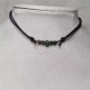 Handmade Moss Agate Crystal Stone Beaded Boho Hippie Adjustable Necklace