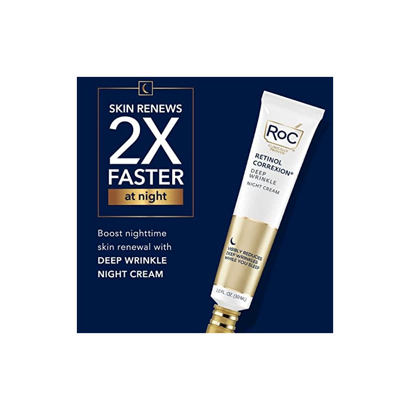RoC Retinol Correxion Deep Wrinkle Night Cream 1.1 fl. oz