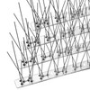 OFFO Bird Spikes with Stainless Steel Base, Durable Bird Spikes