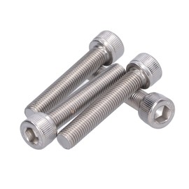 Hilitand 4 x M10 Allen Screws A2 Stainless Steel 1.25 mm Fine Division Machine Mounting Parts (M10 x 55)