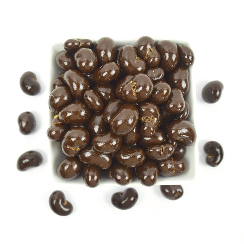 Dark Chocolate Covered Cashews (2.5 lb bag) -