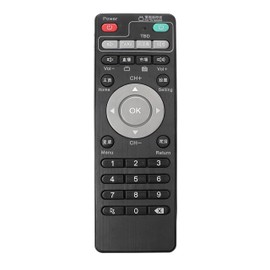 Remote Control for Unblock Tech Ubox Smart TV Box, Compatible with Gen 1/2/3/4/5 UPRO / S800 + / S800 / S900, Learning Remote for Set-Top Box Universal (Black)