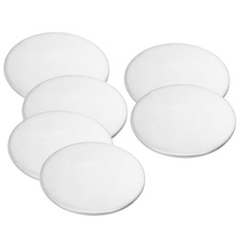PATIKIL Disco de Acero de 50 mm, 12 Piezas de Etiquetas en Blanco de Estampado de Metal Círculo Redondo Placa de Metal para Grabado Laser DIY 304 Acero Inoxidable