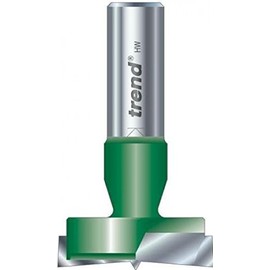 Trend CraftPro Dowel Drill Router Cutter Bit, 1/2 Inch Shank, 35mm Cut Diameter, Tungsten Carbide Tipped, C250X1/2TC