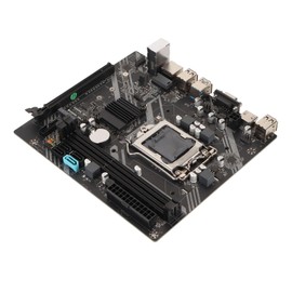 LGA 1151 Gaming Motherboard, DDR3 4 USB2.0 2 USB3.0, PCIe X16 SATA3.0, Support M.2 NVME, Desktop Computer Motherboards for B75
