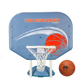 Poolmaster Classic Pro Rebounder Poolside Basketball Hoop Set For Swimming Pool Games