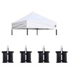 Eurmax USA Pop Up Canopy Replacement Canopy Tent Top Cover,