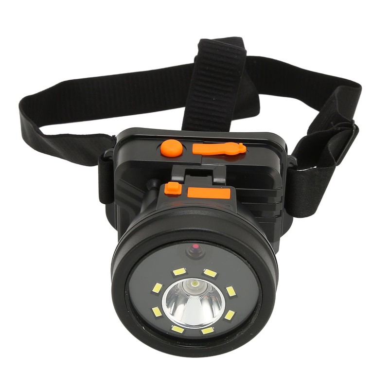 Headlamp Camera 1080P Adjustable IPX4 Waterproof Rechargeable Hands Free Head