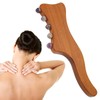 Scraping Massage Stick Wooden Household Relieve Fatigue Relaxation Massage Stick