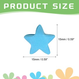 MECCANIXITY 272pcs Pre-made Origami Lucky Stars Paper Wishing Star Blue for Best Wish Christmas Party Wedding Valentine's Day Girl Friends Gift