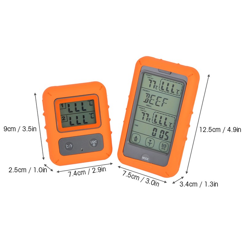 TS-TP20 Double Needle Probe Display Digital Cooking Food Meat Thermometer