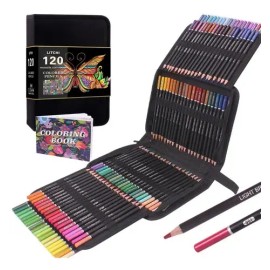 Set 120 Lápices De Colores Pastel 2B Laconile 20ZCSZ Artistico