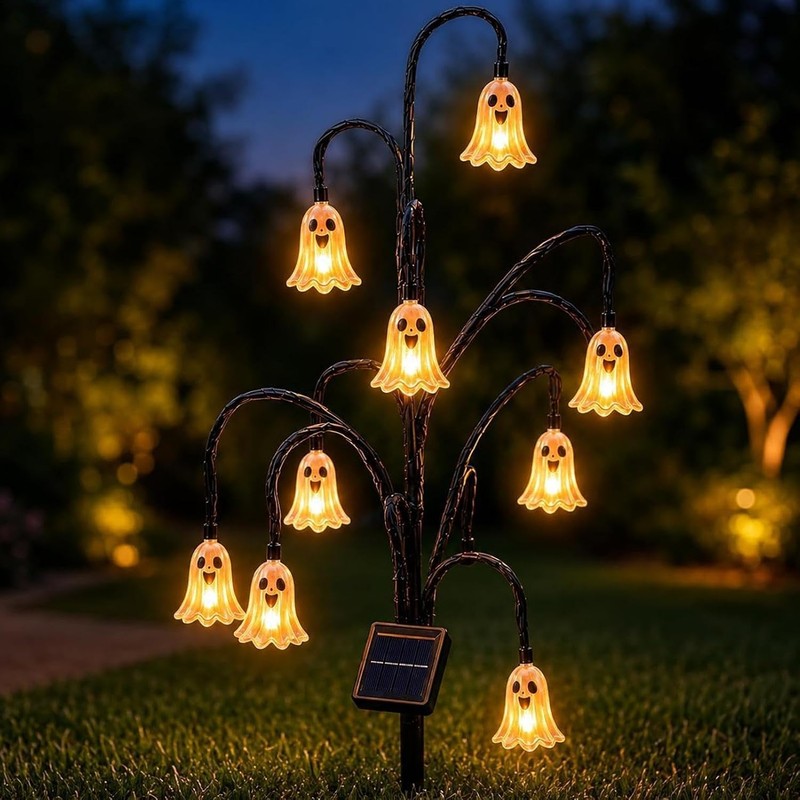 Luz Solar para Jardín VSXL6G8FO230UIB3 – Farol Fantasma Vintage