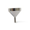 3 x Silver Small Metal filling funnels, Mouth Diameter 2.5cm