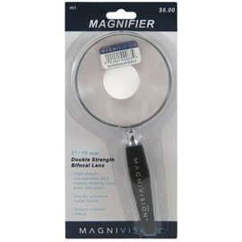 Magnivision Magnifier 3.0" 75mm Bifocal