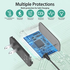 24V Charger for TOLOCO EM26 Massage Gun, Power Supply Charger Cord Compatible with TOLOCO EM26 / AERLANG EM13 / Darkiron EM31 / Hypervolt 53000 001-00 42000 038-00 Massage Gun