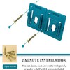YUMSONYO 10pc Tool Holders and Battery Holder for Makita 18V