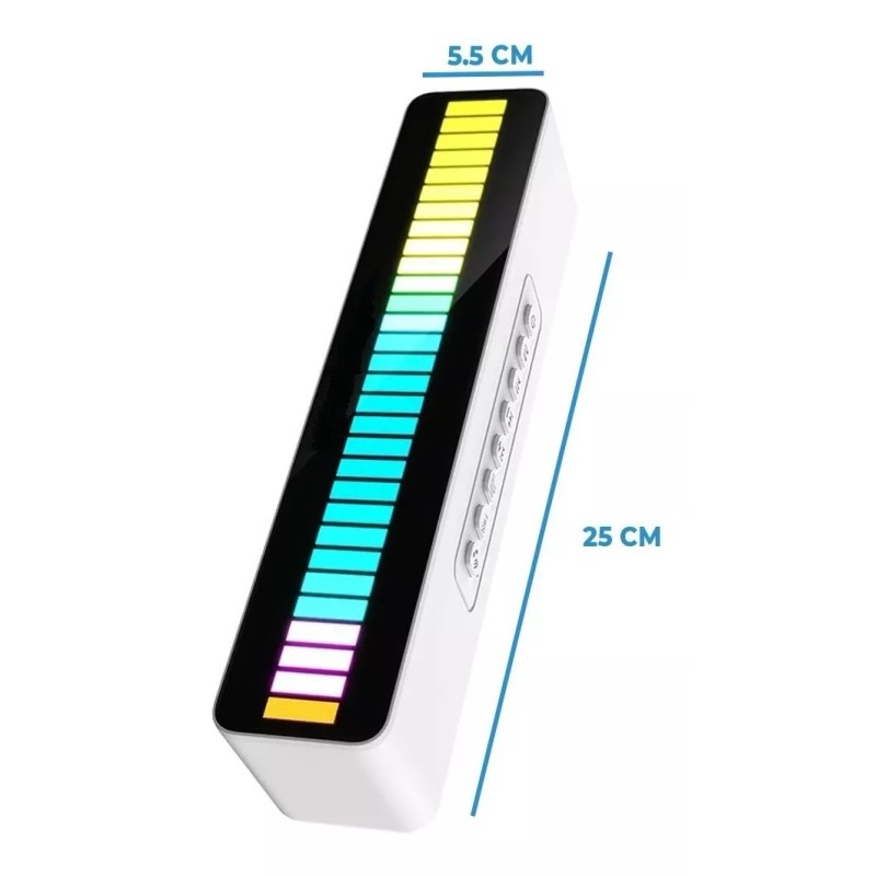 EGTMA Bocina Sound-bar Con Luces Rgb Inteligentes Portátiles