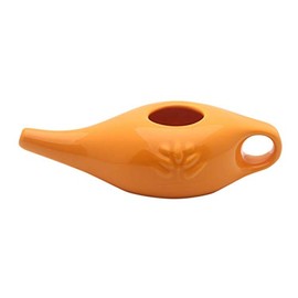 Ceramic Neti Pot Certified Lead Dishwasher Sinus Cleansing System Kit Ceramic Neti Pot for Sinus Allergy Nose Washing