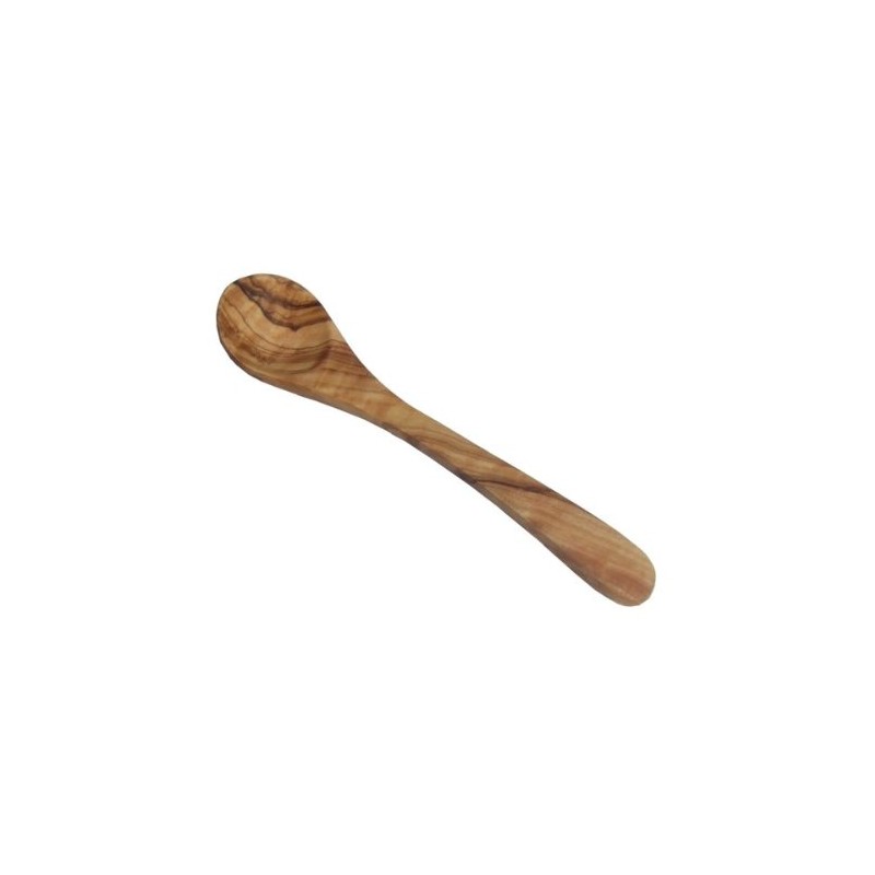 Naturally Med Olive Wood Mustard/Sugar/Salt Spoon, 5'' L