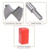 sourcing map Forstner Drill Bits 48mm, Tungsten Carbide Wood Hole