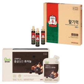 JUNG KWAN JANG [CheongKwanJang Formula] Good Base Black Garlic 50ml x 30 sachets + Vitality 20ml x 16 bottles