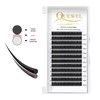 QUEWEL Eyelash Extension Supplies 0.03 C Curl 12mm Classic Individual