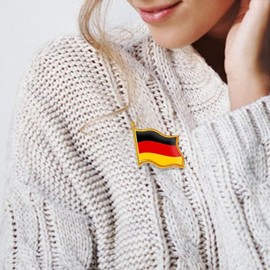 Pack of 10 Germany badges, Germany pins, flag pin, Metal, zinc alloy