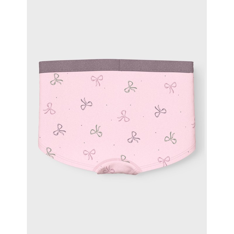 NAME IT Girls Nkfhipster 3P Barely Pink Bow Noos, Barely