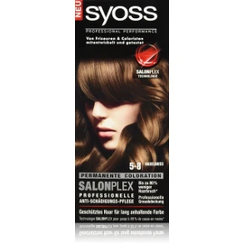 Syoss Hair Colour, 5-8 Hazelnut, Pack of 3 (3 x 115 ml)