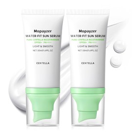 Protector Solar Facial Con Centella Fps 50, Resistente Al Agua, Con Protección Uv Potente, Sin Manchas Blancas, Protector Solar Facial Con Centella De Madagascar, Sin Aceite, Cuidado De La