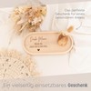 wunderwunsch Wooden Tray Thank You Mum, Tray Mother, Birthday Gift,