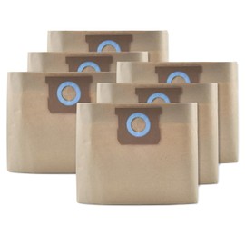 6 Pack DXVA19-4102 Shop Vac Bags fit DEWALT 12-16 Gallon Wet/Dry Vacuum DXV12P DXV14P DXV16P DXV16PA DXV16S Filter Bags