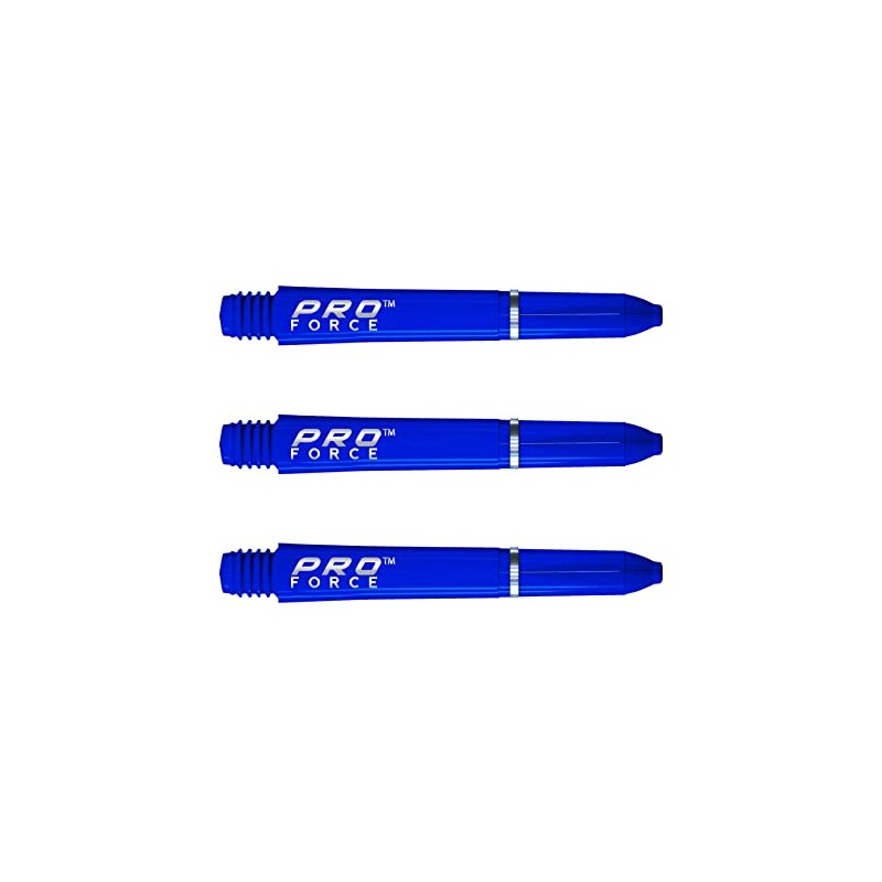 WINMAU Pro-Force Blue Short Nylon Ring Grip Dart Stems -